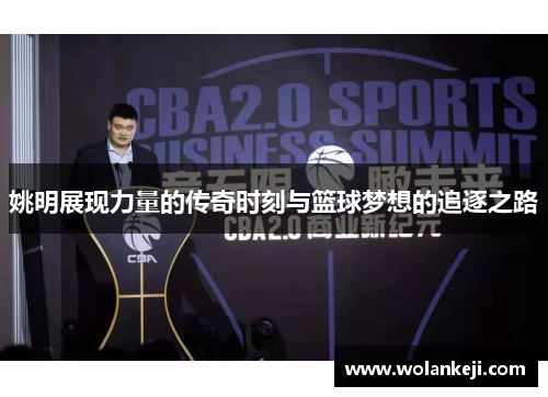 姚明展现力量的传奇时刻与篮球梦想的追逐之路